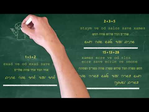 learn Hebrew lesson 12   Addition and subtraction