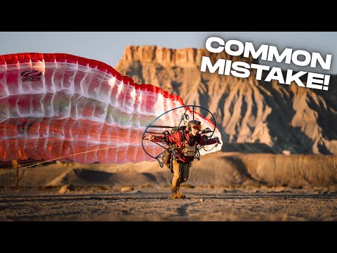 A Silly But Common Mistake NEW Paramotor Pilots Always Make