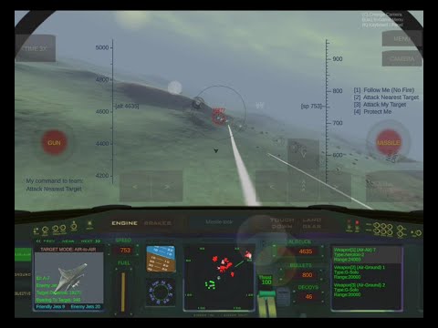 Airquake - Jet fight - cockpit video thumbnail