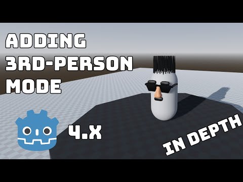 Godot 4 Third Person Movement Mode | Adding To My Character Controller Template