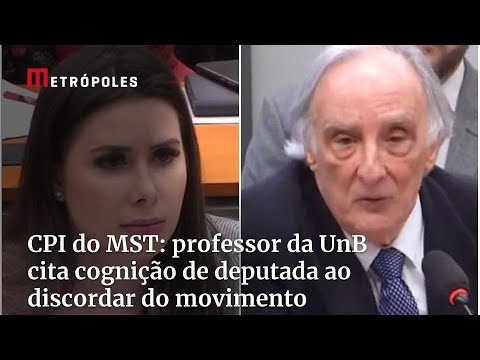 CPI do MST: professor da UnB cita cognição de deputada ao discordar de críticas ao movimento