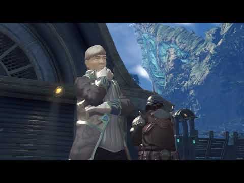 Xenoblade Chronicles 2 Blade Quest Cutscene 150 - Handyblade Newt (Master Driver Rex) (Newt)