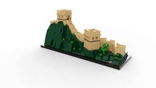 LEGO Architecture Великая китайская стена (21041) - відео 2