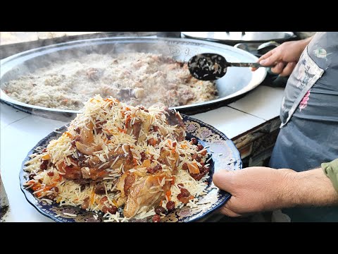 طرز تهیه قابلی ازبکی  | Qabuli Uzbeki Afghanistan’s National Dish