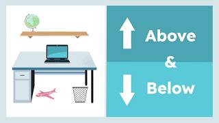 Learn Positional Words: Above and Below