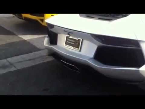 Lamborghini Aventador Revving Up