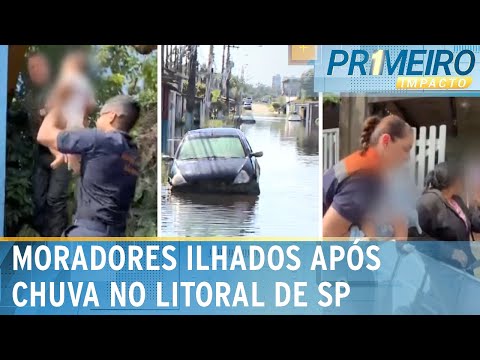 Número de desabrigados pela chuva em Peruíbe (SP) chega a 442