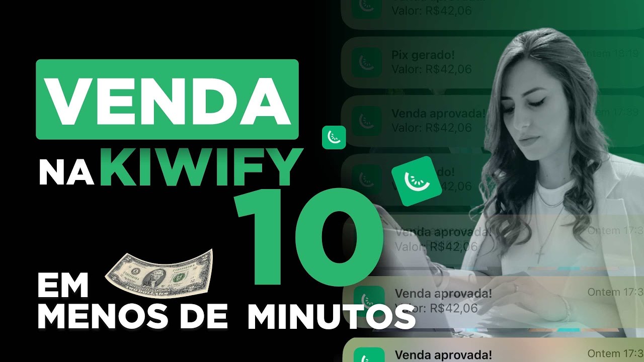 Kiwify como criar um produto do Zero em 10 minutos |  Iasmim Domingues Domingues