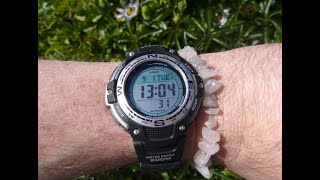 Casio compass watch review model sgw 100 1vef
