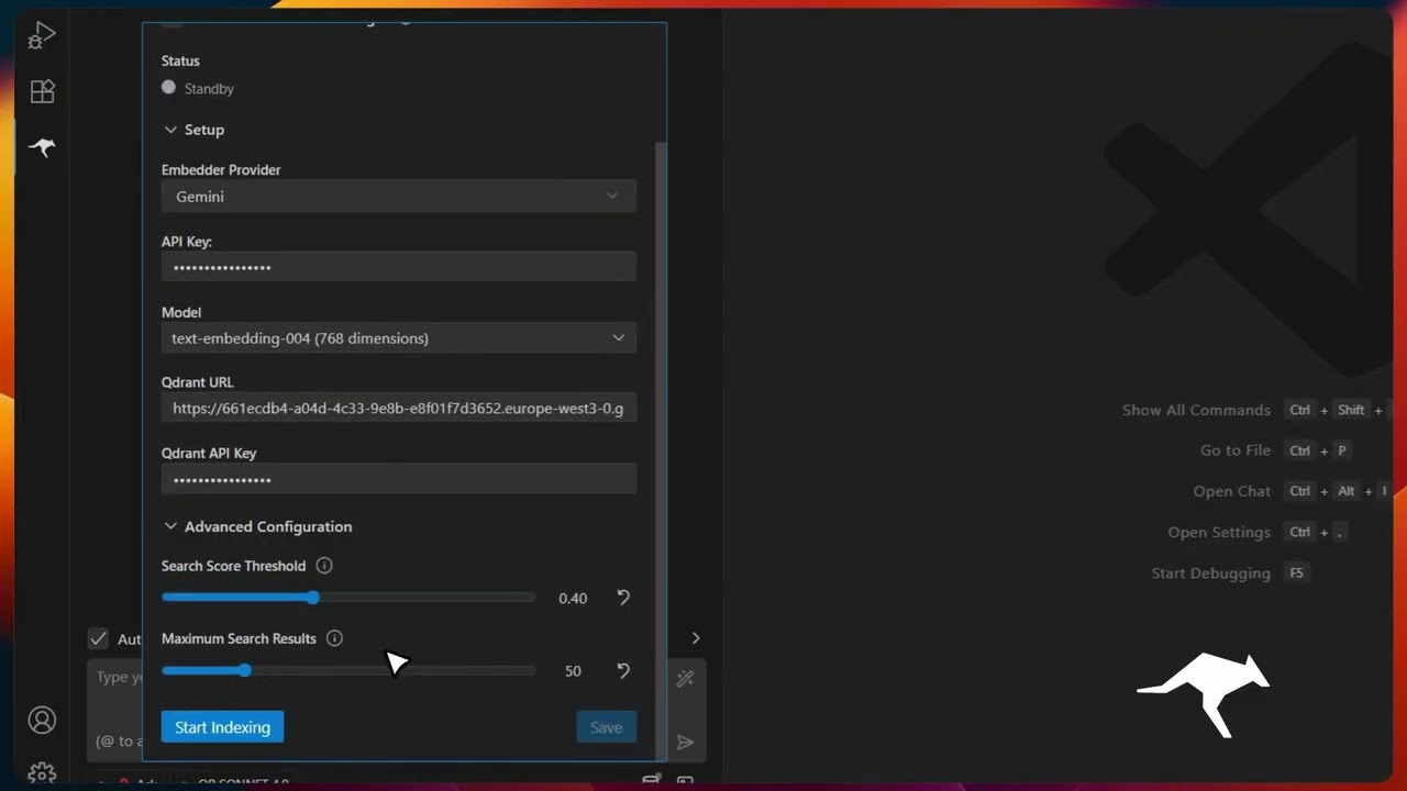 Codebase Indexing Setup Tutorial