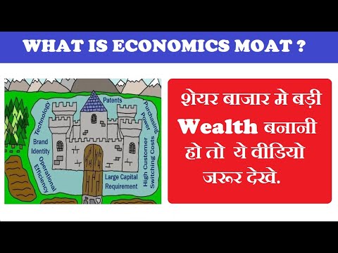 शेयर बाजार मे बड़ी Wealth बनानी हो तो ये वीडियो जरूर देखे. ||  Understanding Economic Moat