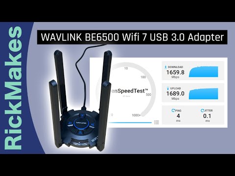 WAVLINK BE6500 Wifi 7 USB 3.0 Adapter