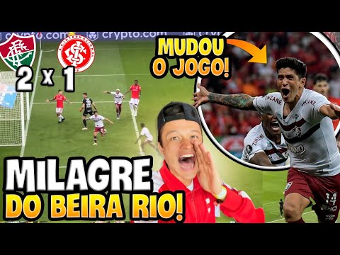 VIRADA HISTÓRICA DO FLUMINENSE NO BEIRA RIO!! INACREDITÁVEL!! Internacional 1 x 2 Fluminense