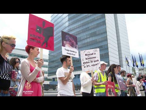 Sarajevo: Protest radi uzgoja životinja zbog krzna