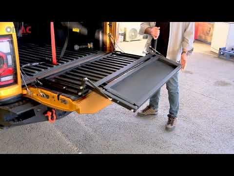 Foldable Tailgate Step for Pickup Adjustable Trunk Lid Truck Bed Step | Omac Global
