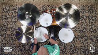 Video thumbnail for Sabian 18" AA Raw Bell Crash - Brilliant - 1314g (2180772B-1061820S) by Memphis Drum Shop