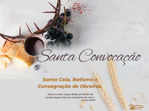 Santa convocação --  ADMC Sede - 15/03/2026