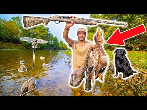 Ouverture de la Chasse au Canard avec Talia au bord de la Rivière ! [Chasser-Cuisiner-Manger]