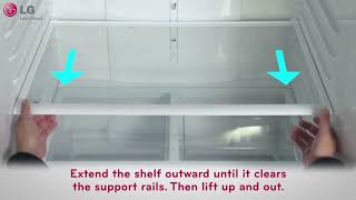 LG Refrigerator Shelf Adjustment and Removal: Easy Repositioning Tips