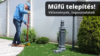 Vélemények, tapasztalatok a műfűvel!