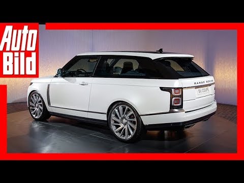 Range Rover SV Coupé (Genf 2018) Sitzprobe/Details/Erklärung
