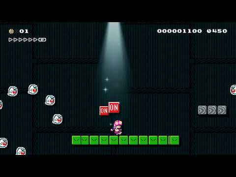 World 4-6 Lamplight Lifts by 3rd Bunny - Super Mario Maker 2 - No Commentary 1ca