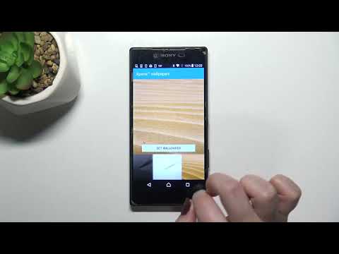 How to change wallpaper in SONY Xperia Z5 Premium | SONY Xperia Z5 Premium – change background