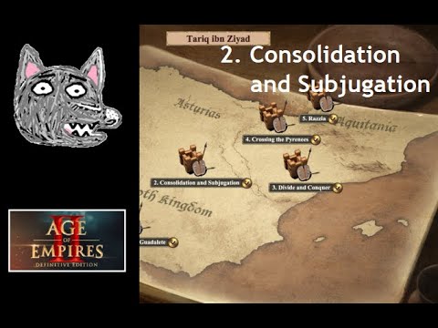 Age of Empires 2: DE Campaigns | Tariq ibn Ziyad | 2. Consolidation and Subjugation