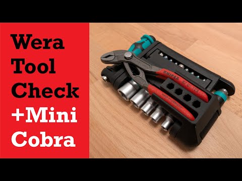 Wera Tool Check Modular Mini Add-on for Knipex Cobra Mini &  Rapidaptor