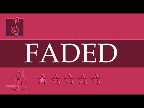 Guitar Mandolin Ukulele Banjo Chords Tutorial - Faded - Alan Walker (Sheet Music)