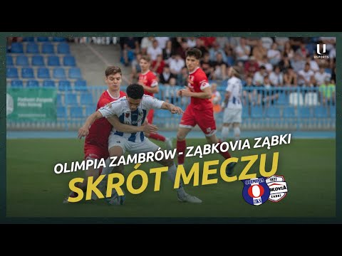 FINAŁ BARAŻY O 3 LIGĘ! | Olimpia Zambrów - Ząbkovia Ząbki | Skrót meczu