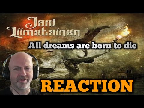 Jani Liimatainen - All dreams are born to die REACTION