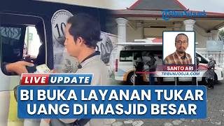 "War" Tukar Uang Layanan BI Yogyakarta di Sejumlah Masjid Besar, Warga Antre demi Kuota Rp 5,3 Juta