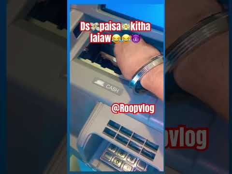 💸Paisa😂aw gya paisa💸 #atm #black #money #viral #youtube #sidhumoosewala #Roopvlog- @Roopvlog