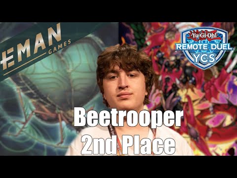 Yu-Gi-Oh! | 2nd Place | Remote Duel YCS | Beetrooper | Herman Hansson