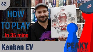 How to play Kanban EV board game - Full teach - Peaky Boardgamer