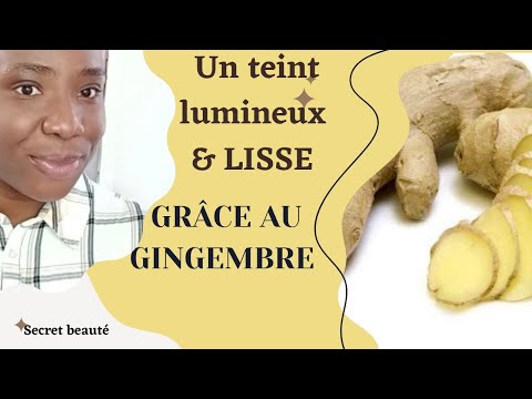 UN TEINT LUMINEUX ET SOYEUX GRACE AUX GINGEMBRE