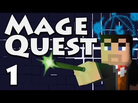 Minecraft FTB Mage Quest ep 1(We Are Starting The Home)