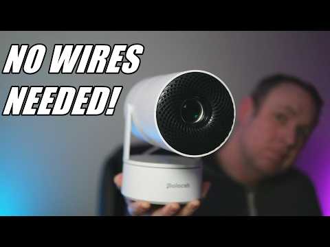 Portable Mini Projector with battery - Easiest way to project a movie wherever you want!