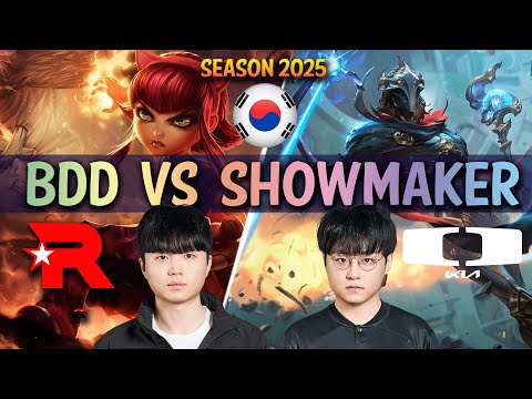 KT Bdd vs DK ShowMaker - Bdd ANNIE vs ShowMaker VIKTOR Mid - Patch 25.09 KR Ranked | lolrec