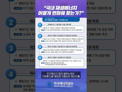 에너지공단 07.국내 재생에너지 어떻게 변화해 왔는가 썸네일