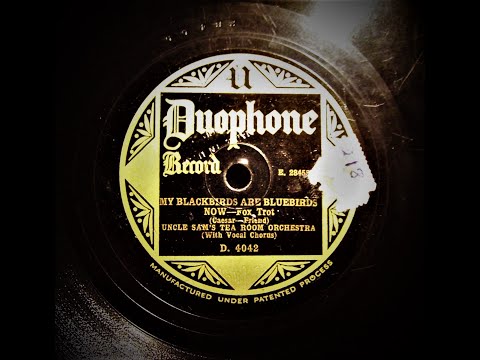 My Blackbirds Are Bluebirds Now - Bernie Cummins and His Orchestra (1928)