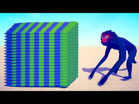 MONKEY vs EVERY GOD - Totally Accurate Battle Simulator TABS