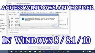 How To Access Windows App Folder in Windows 7 / 8 / 8.1 / 10