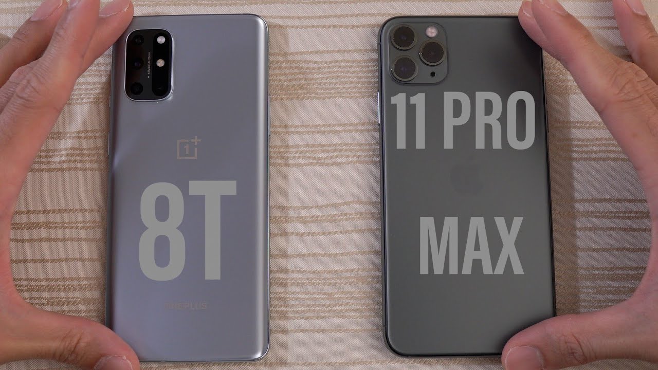 OnePlus 8T vs iPhone 11 Pro Max SPEED TEST!