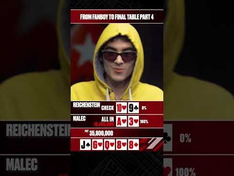 From FANBOY To FINAL TABLE - The Incredible Story of Sebastian Malec | PART 4 #EPT #SebastianMalec