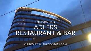 aDLERS Restaurant & Bar, Innsbruck | allthegoodies.com