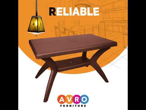 Avro magna double top plastic dining table