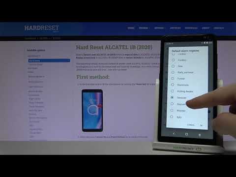 Alarm Tones on ALCATEL 1B (2020) – Default Alarm Sounds