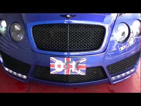 MANSORY BENTLEY CONTINENTAL GTC BLUE CUSTOM OFFICE-K TOKYO